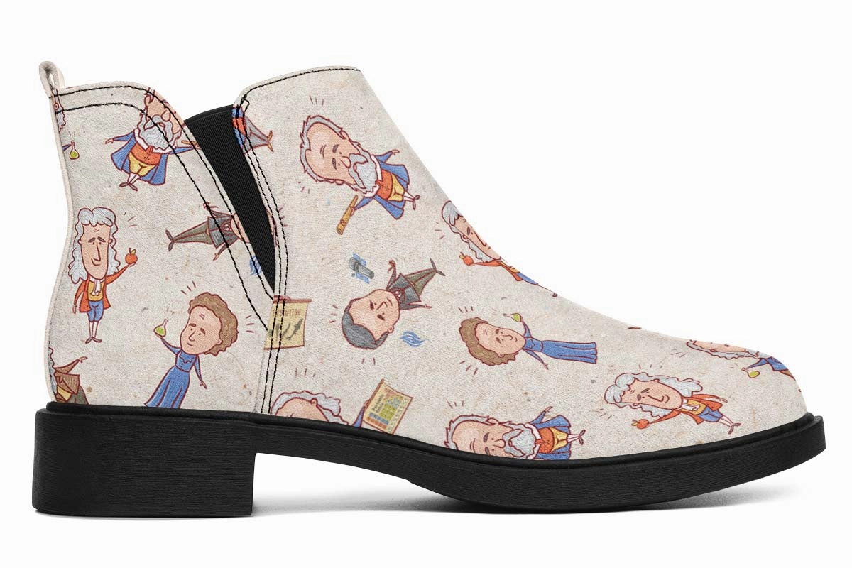 Famous Scientists Neat Vibe Boots