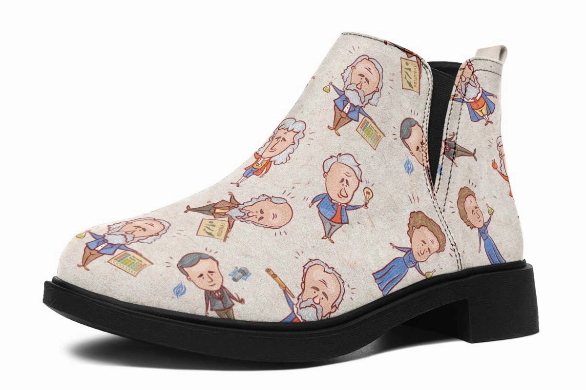 Famous Scientists Neat Vibe Boots