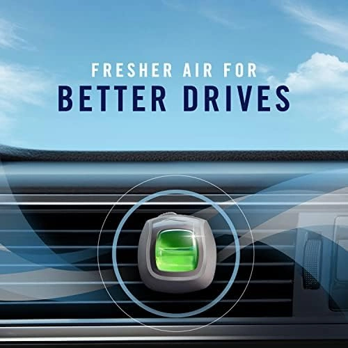 Febreze Air Freshener – Car Vent Clip – Cozy Campfire 4 Ct Pack of 2