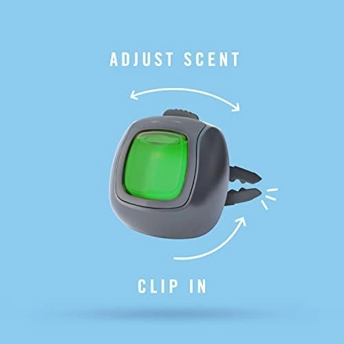 Febreze Air Freshener – Car Vent Clip – Cozy Campfire 4 Ct Pack of 2