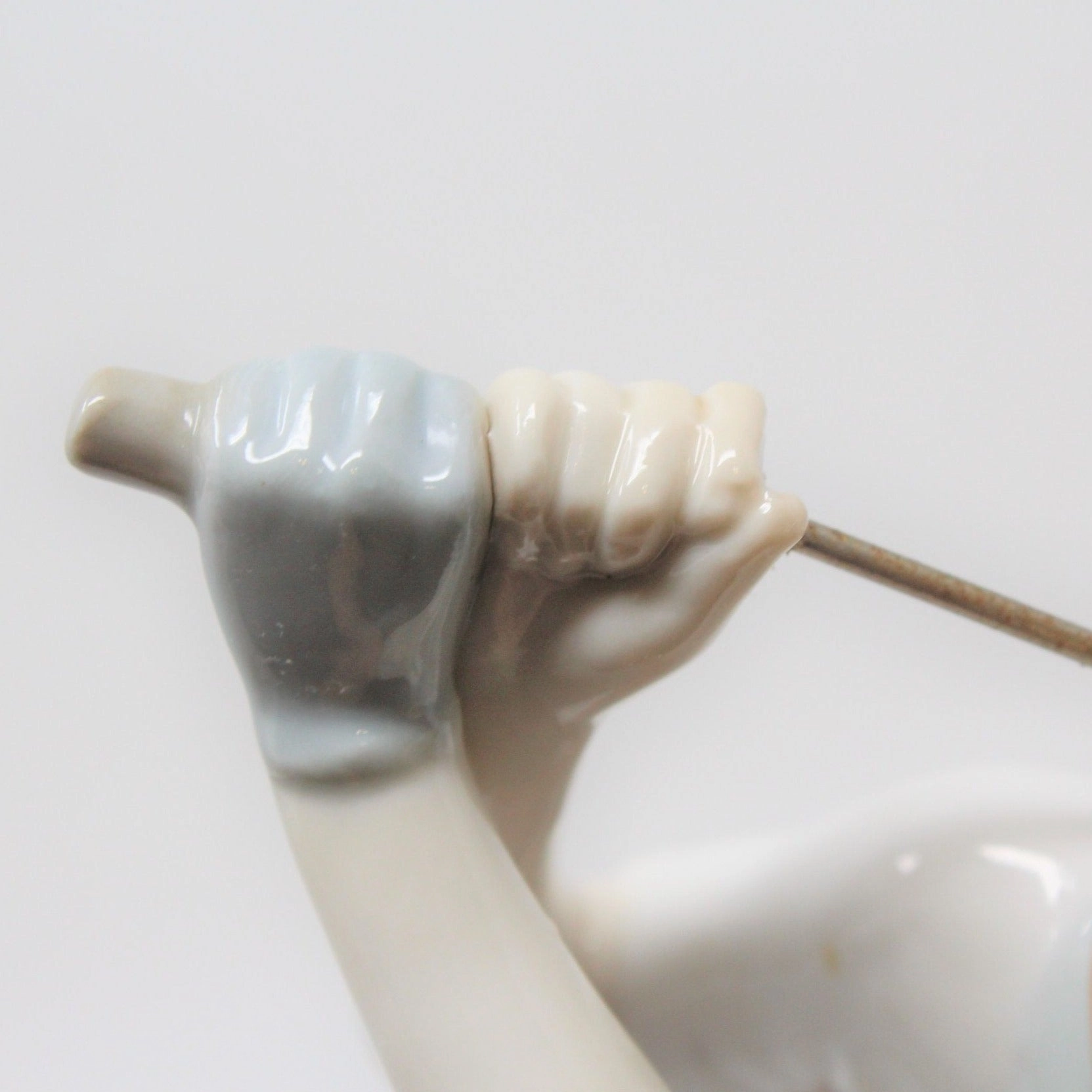 Figurine, Ardalt, Golfer, Hand Painted, Vintage
