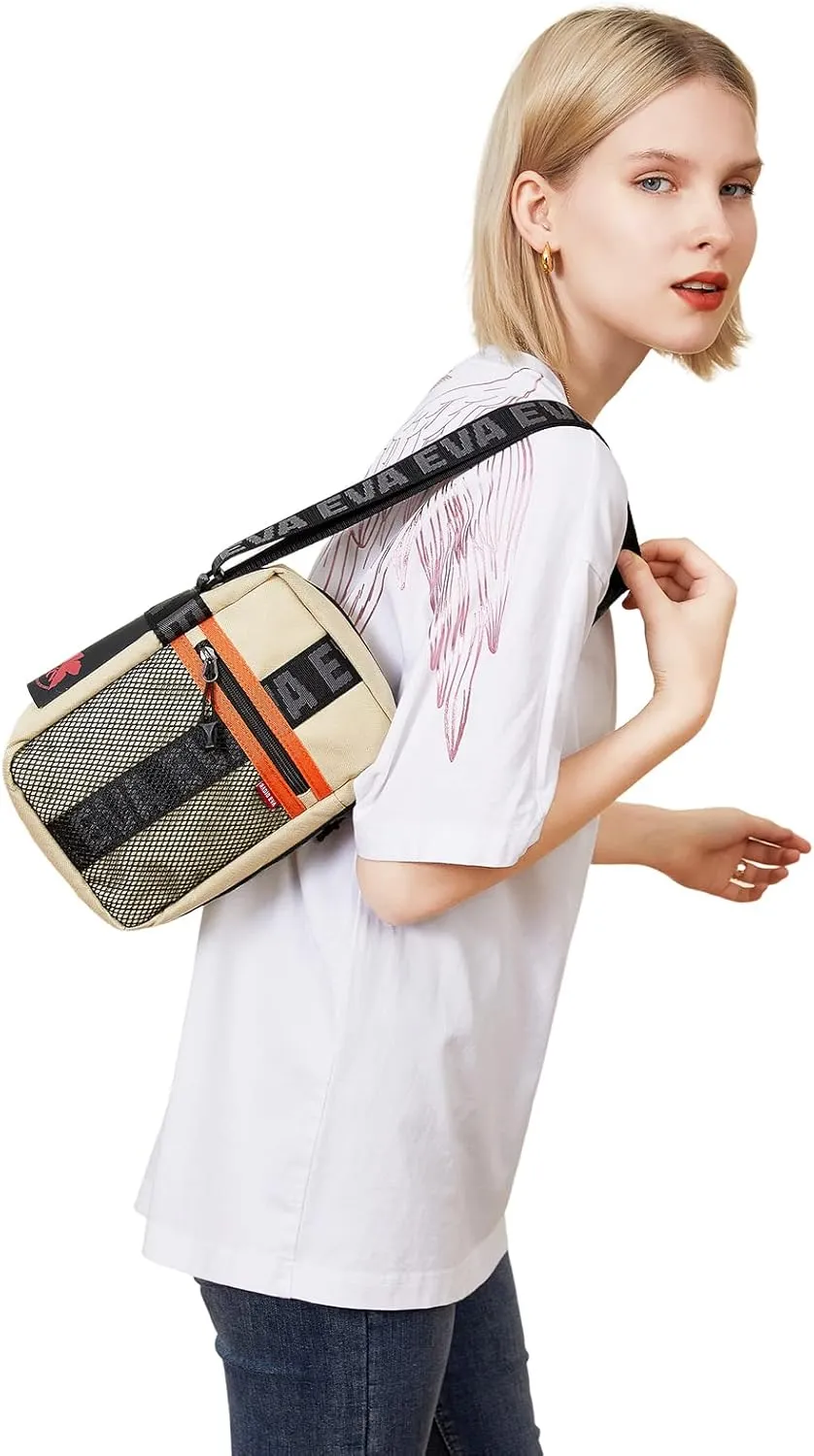 FIREFIRST Neon Genesis Evangelion Shoulder Bag RADIO EVA 10th Anniversary Evangelion Merch Crossbody Bag Worn by Asuka