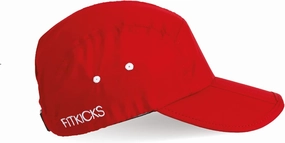FITKICKS Folding Cap, Comfortable and Adjustable Ball Cap, UPF 50  Sun Cap for Men and Women
