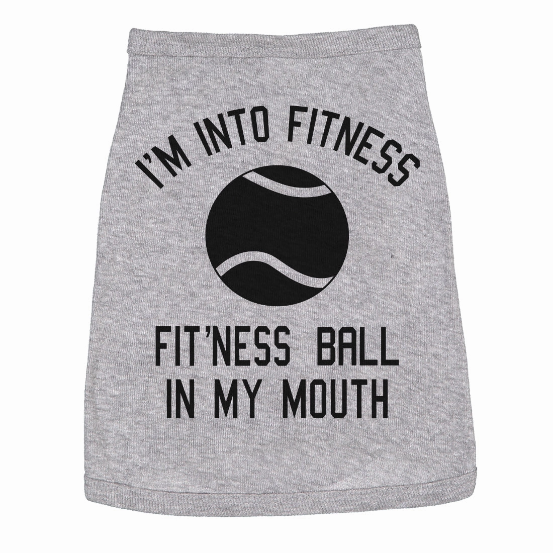 Fitness Ball Dog Shirt