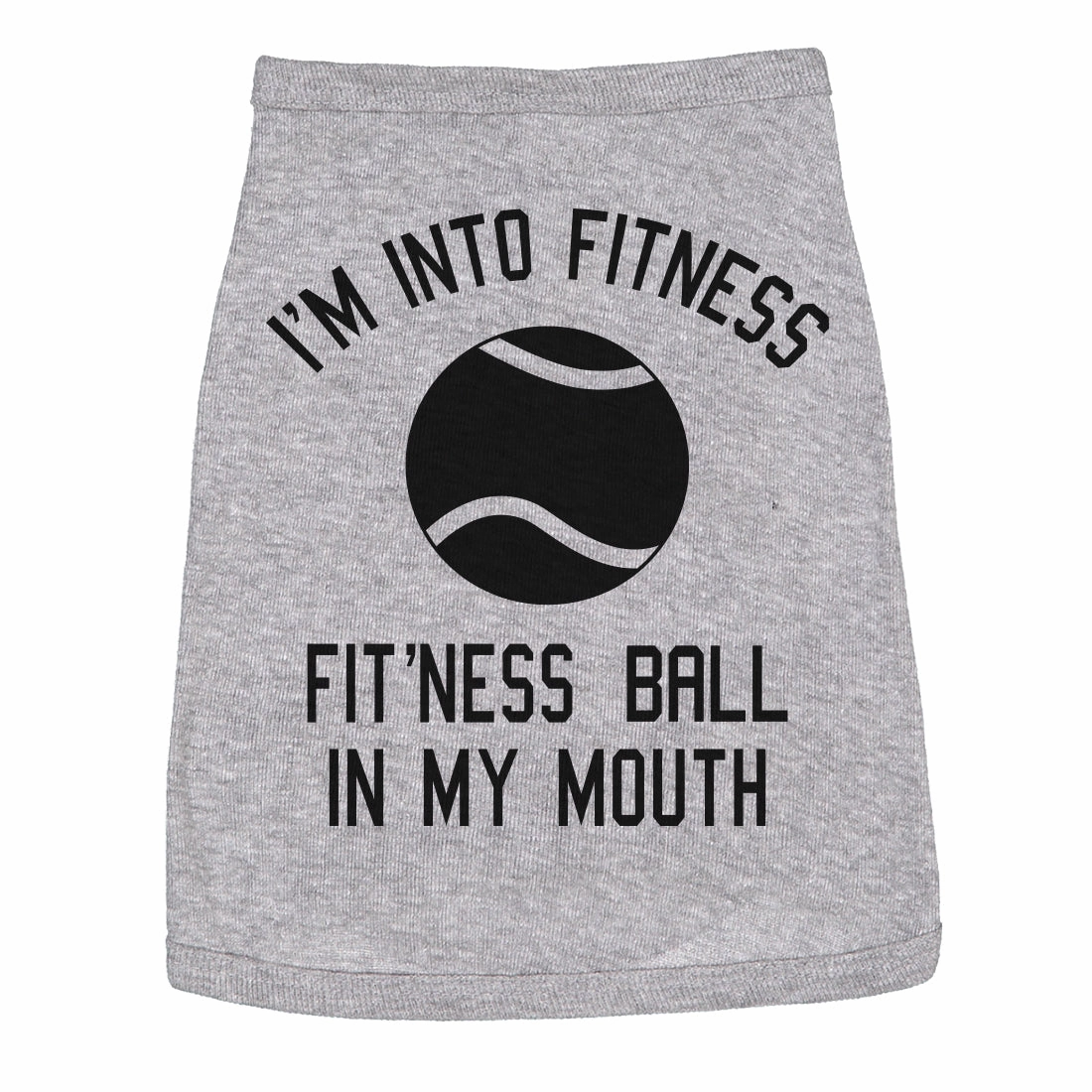 Fitness Ball Dog Shirt
