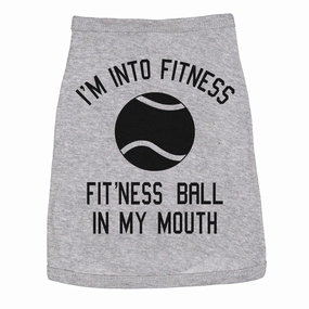 Fitness Ball Dog Shirt