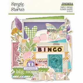 Flower Shoppe Ephemera - Simple Vintage - Simple Stories