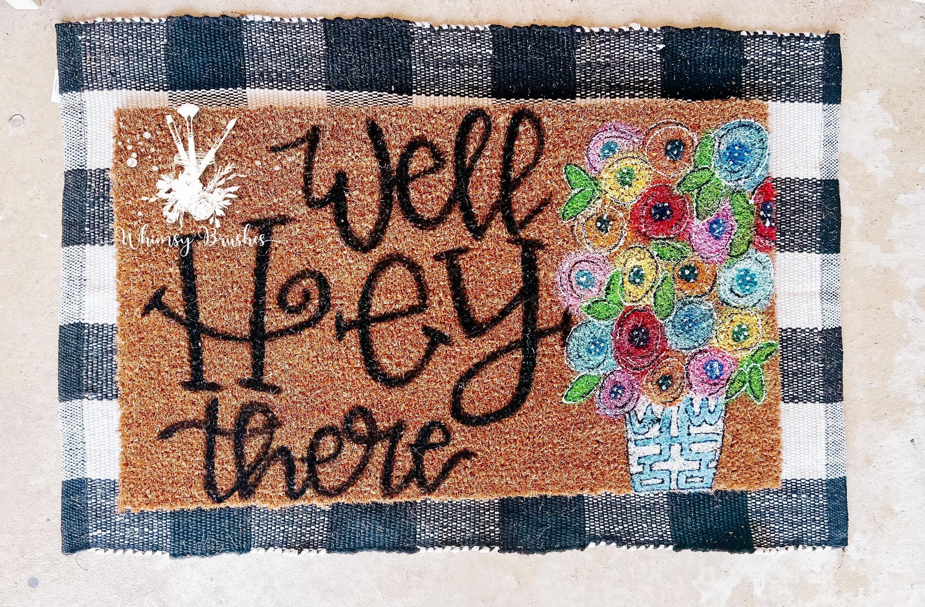 Flower Vase Doormat