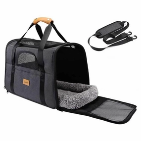 Foldable Cat Dog Carrier: Portable, Soft & Convenient