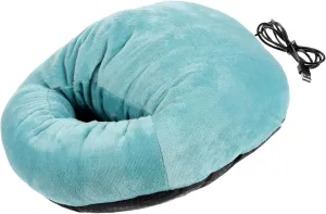 Foot Warmer Rechargeable Warming Warmer for Foot Household Foot Warmer Warm Shoes Warmer Shoes Winter Supplies Foot Protector Safe Foot Warmer Spandex Fabric Green