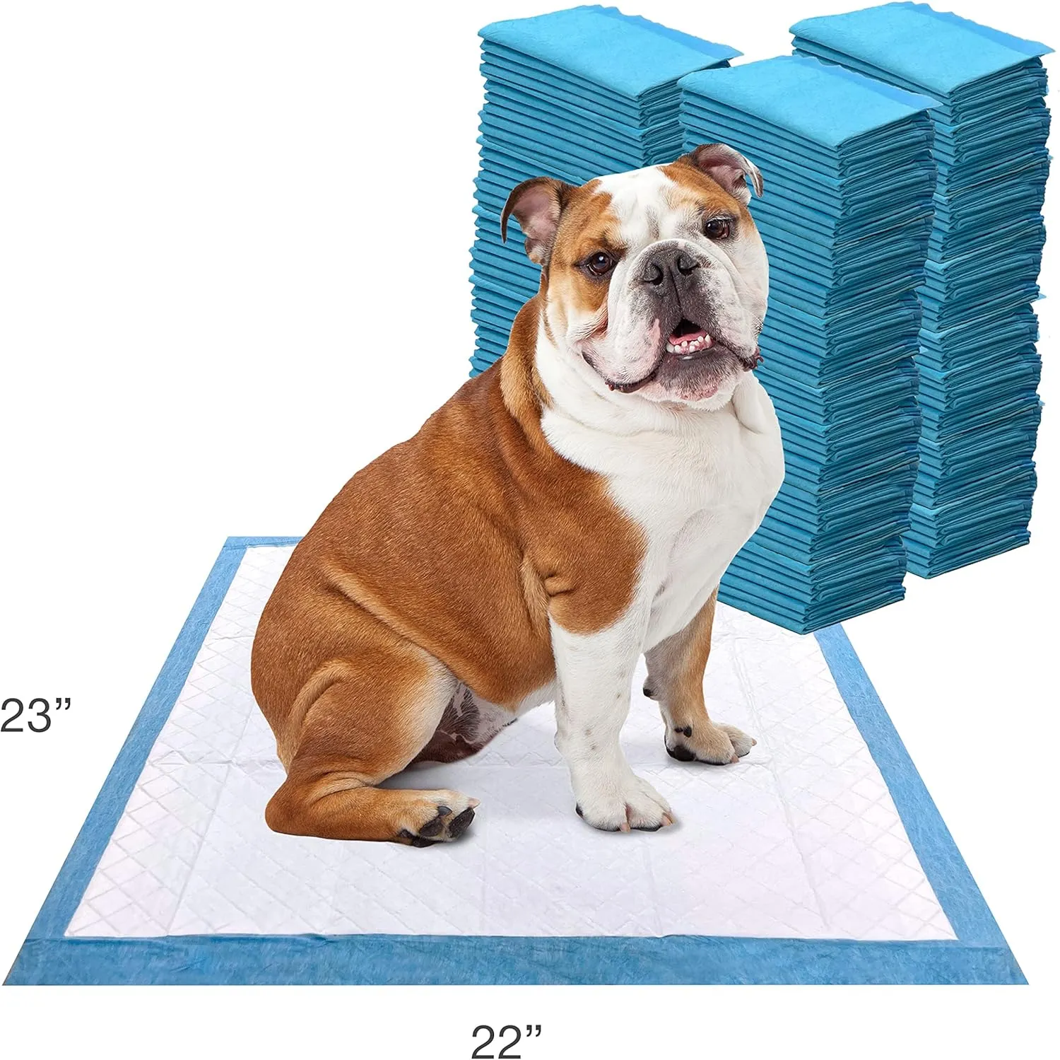 Four Paws Wee-Wee Odor Control with Febreze Freshness Pee Pads for Dogs & Puppies, Leak-Proof Dog Housebreaking Potty Training Floor Protection, Spring Fresh Scent, 22" x 23", 150 Count