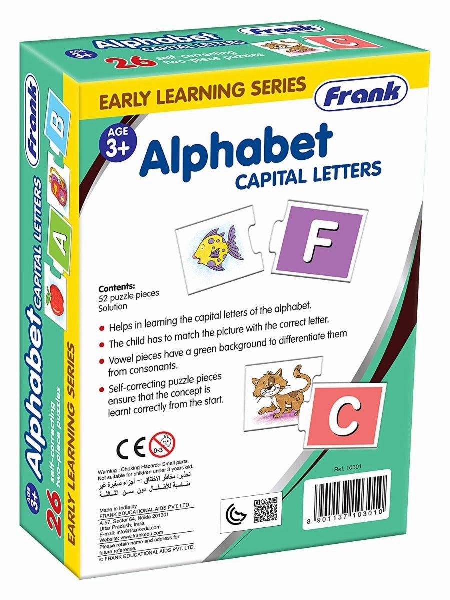 Frank Alphabet Capital Letters Puzzle