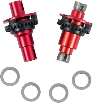 Front Differential&Rear Straight Axle Kit for MINI-Z AWD FWD MA030 MA020 RC Car Upgrade Parts