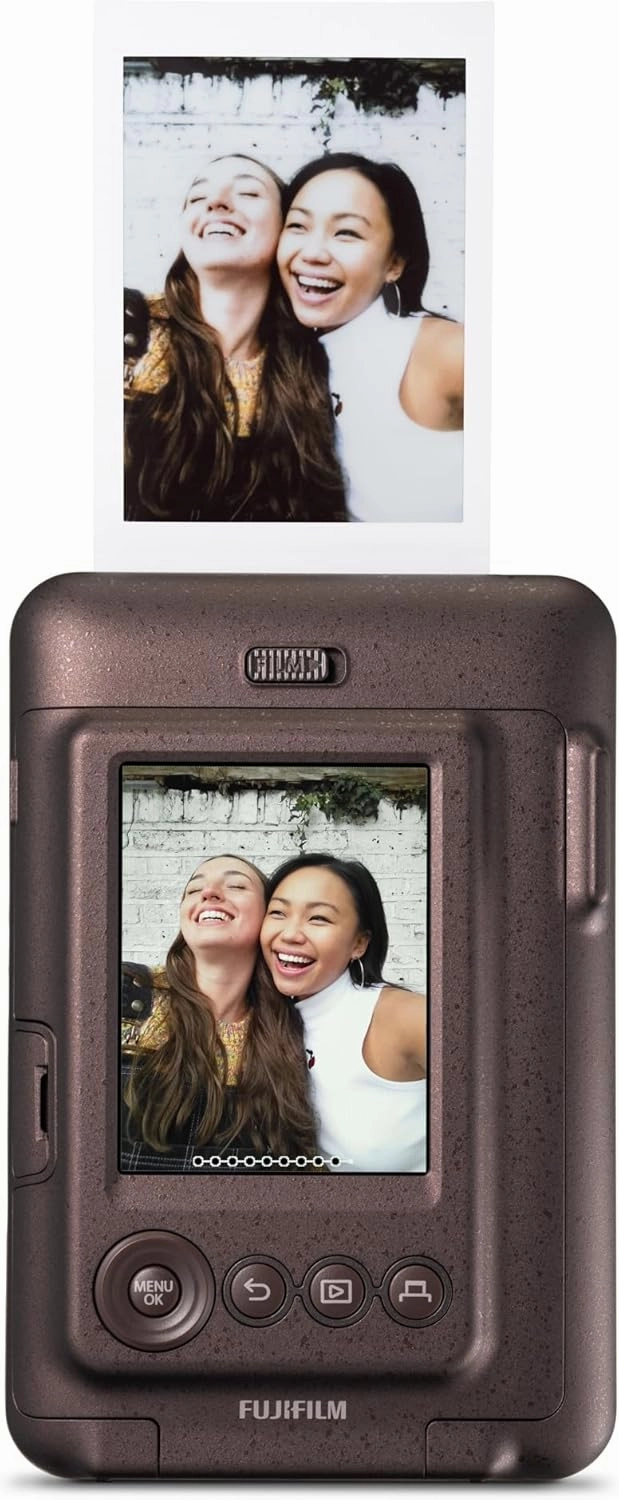 Fujifilm INSTAX Mini LIPLAY Hybrid Instant Camera - Deep Bronze