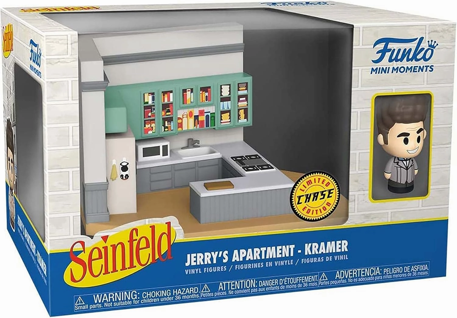 Funko Mini Moments: Seinfeld - Kramer with (Styles May Vary)