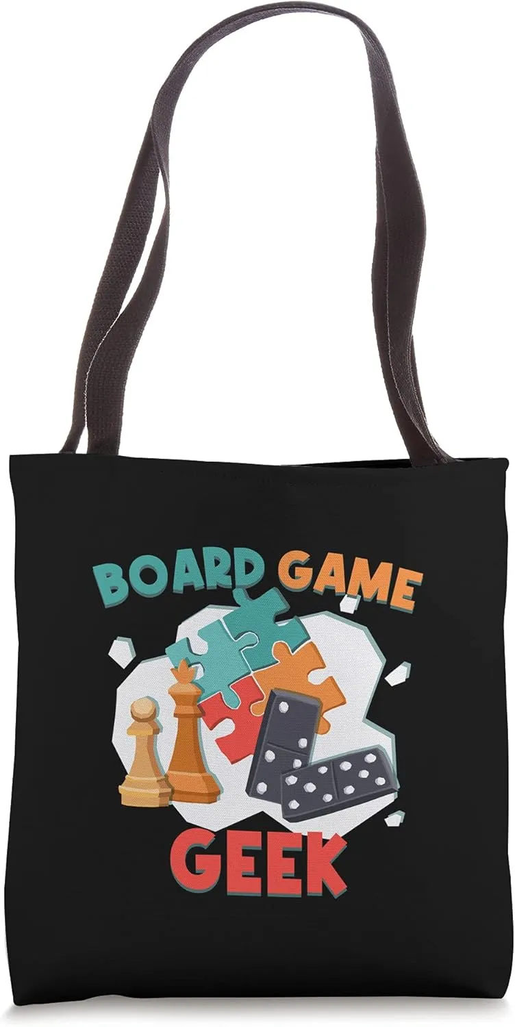 Funny Board Game Geek Strategical Games Board Games Tote Bag