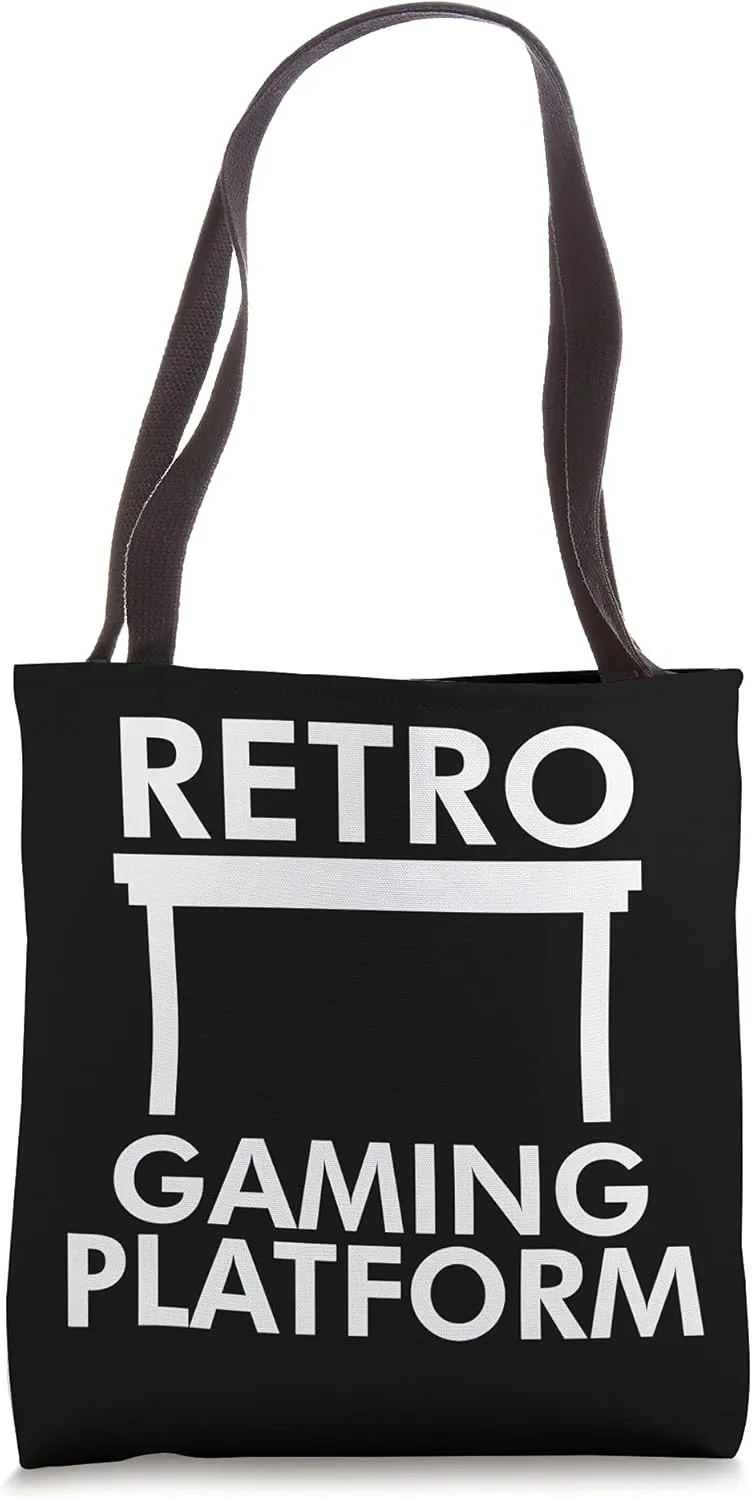 Funny Board Gamer Tabletop Retro Gaming Platform Tote Bag
