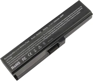 Futurebatt Laptop Battery fit Toshiba Satellite A665 C655 L645 L645D L650 L650D L655 L655D L670 L675 M300 M301 M305 M505 U405 Series, p/n PABAS228 PA3634U-1BRS PA3634U-1BAS PA3635U-1BAM PA3636U-1BRS