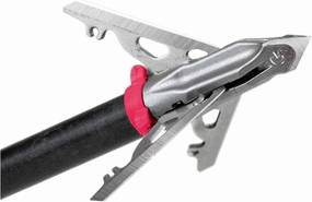 G5 Deadmeat V2 3-Blade 1.5" Cutting Dia. Stainless Steel Game Hunting Expandable Mechanical Broadheads, Crossbow Version, 3-Pack & 1 BMP Tip