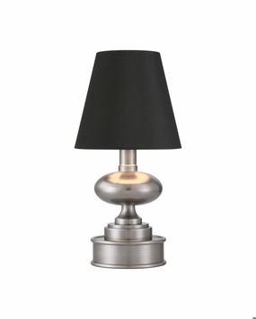 Galavant Nickel Cordless Table Lamp