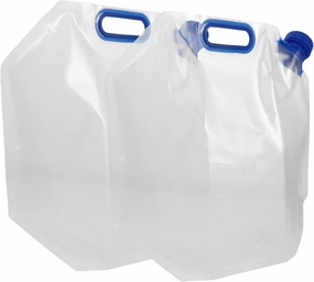 GALPADA 2pcs Folding Water Storage Tanks Large Capacity Water Containers for Camping Hiking Outdoor Activities