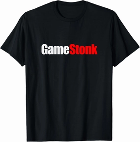Gamestonk Stock Market - Can't Stop GME Gamestick T-Shirt