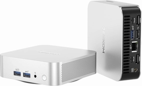 GEEKOM A8 AI Mini PC, AMD Ryzen 9 8945HS (up to 5.2GHz) Mini Computers, 32GB DDR5 5600MHz RAM&2TB PCIe 4.0 SSD, Windows 11 Pro Mini Desktop, AMD Ryzen AI/Radeon 780M/WiFi 6E/BT5.2/USB4/8K/Quad Display
