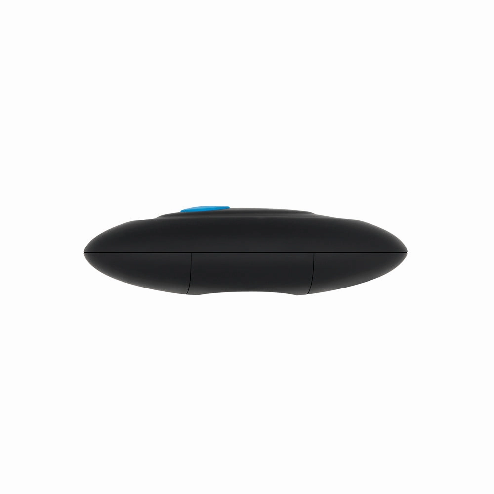 Gender X Electric Blue Rechargeable Remote-Controlled Vibrating Anal Plug Clear/Blue