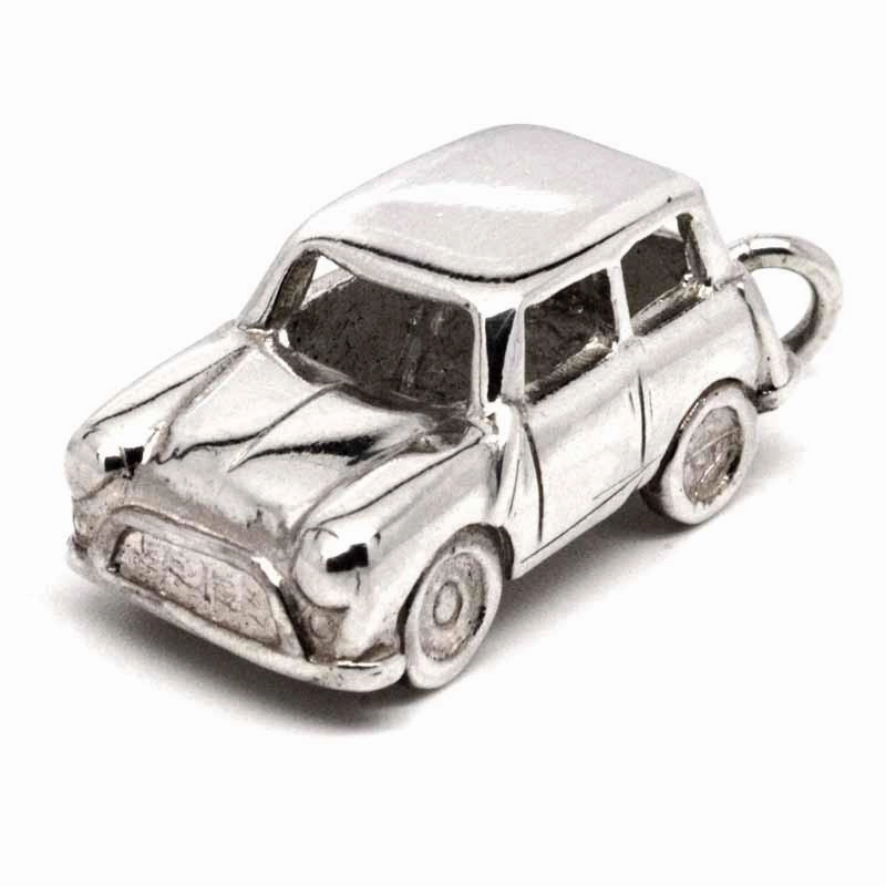 Gold Mini Car Charm