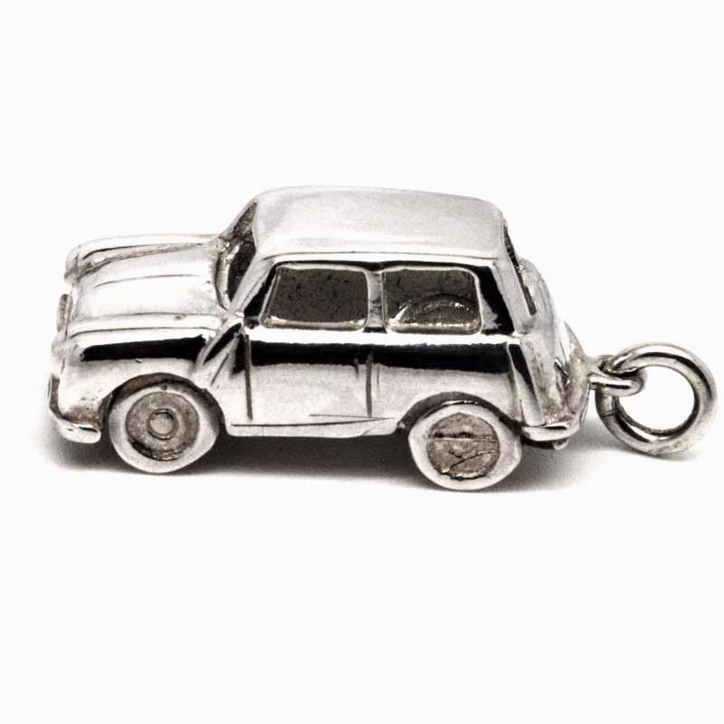 Gold Mini Car Charm
