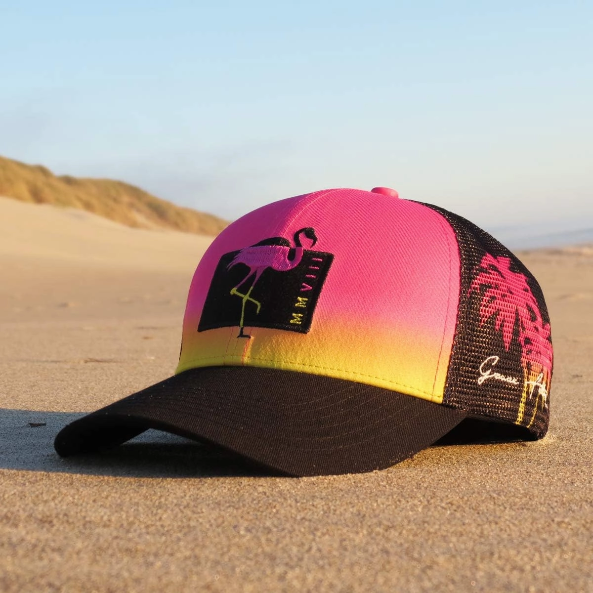 Grace Folly Beach Trucker Hats for Women- Snapback Baseball Cap for Summer