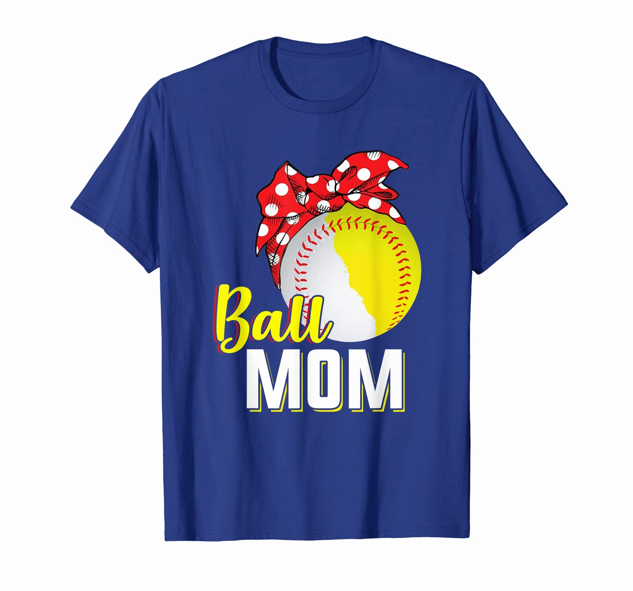 Half Baseball Half Softball Mom Vintage Tee Ball Heart Shirt