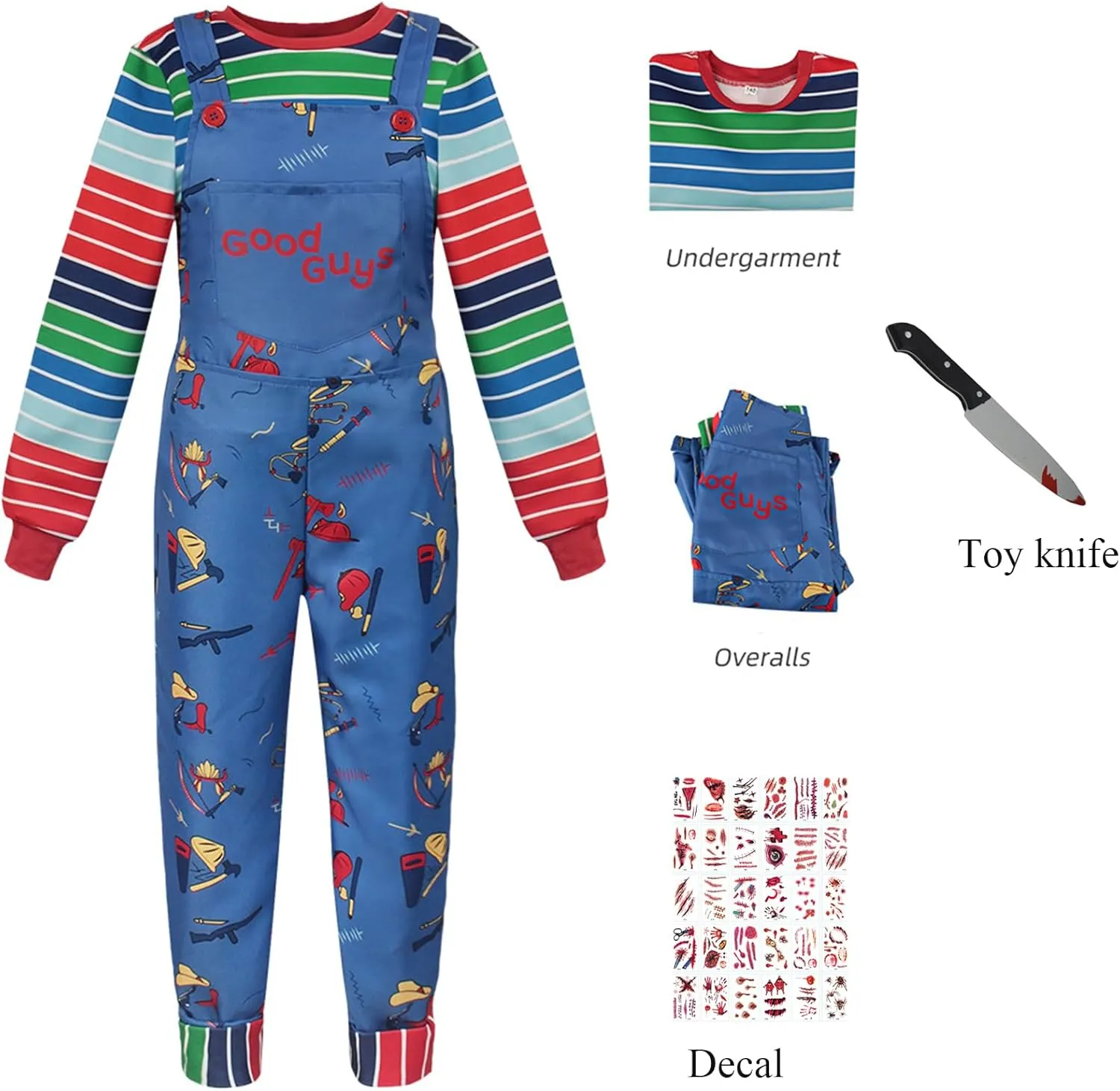 Halloween Anime Cosplay Cute Funny Costume Pants Outfit Suit Full Set for Party