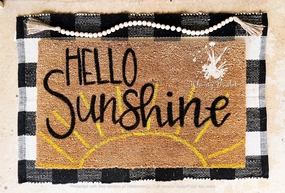 Hello Sunshine Doormat