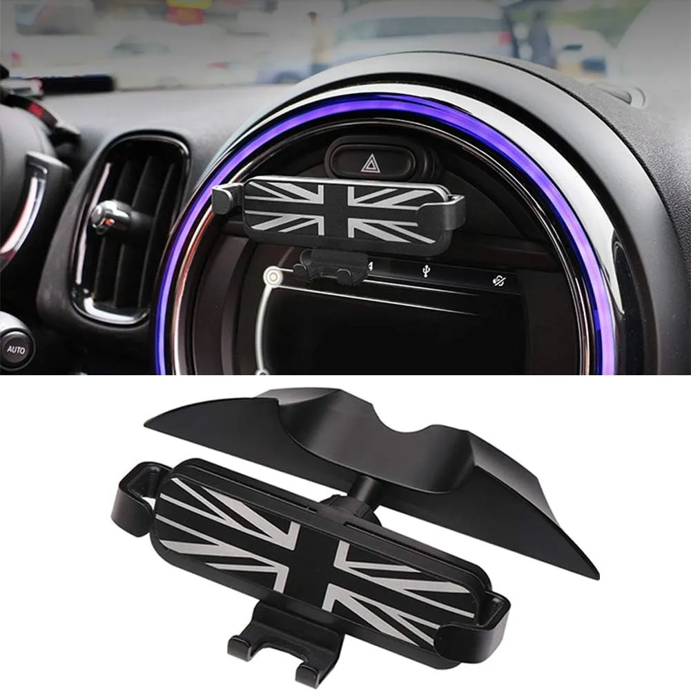 Hesanzol Mobile Phone Holder for Mini Cooper S Jcw One F54 F55 F56 F57 F60, Special Navigation Mobile Phone Mount for Central Control Screen