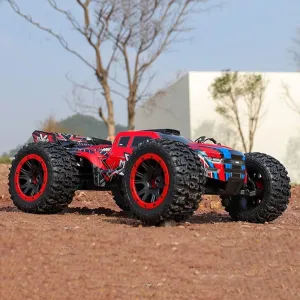 High Speed Brushless RC Car, 1:8 Scale RC Monster Truck,Racing Hobby Car for Adults, 90kmh, 4WD All Terrain Off-Road Remote Control Car, 2.4Ghz RC Racing Car for Adults
