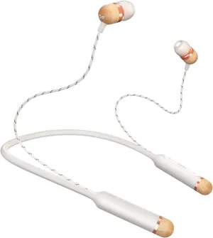 House of Marley Smile Jamaica Wireless: Wireless Neckband Earphones with Microphone, Bluetooth Connectivity, 8 Hours of Playtime, and Sustainable Materials (Copper)