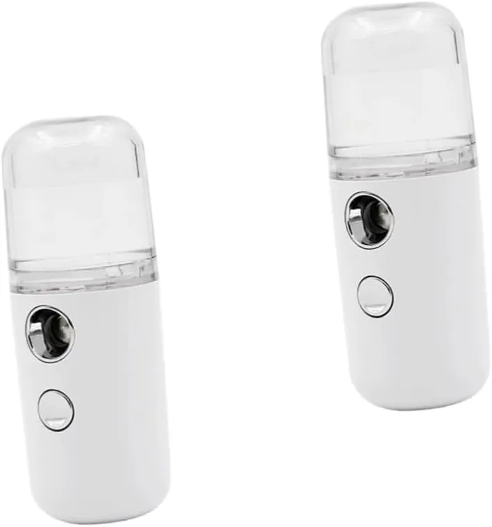 Housoutil Pcs Mini Humidifier Mist Sprayer Portable Nano Mist Bottle Sprayer for Face Body Handheld Air Moisturizer Skin Moistener