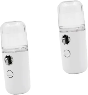 Housoutil Pcs Mini Humidifier Mist Sprayer Portable Nano Mist Bottle Sprayer for Face Body Handheld Air Moisturizer Skin Moistener
