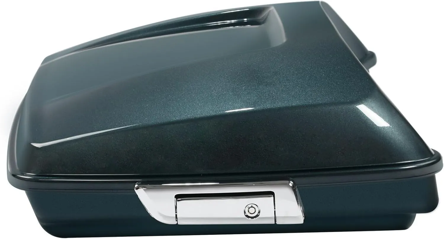 HR3 Color-Matched Spruce 5.5" Razor Tour Pack Luggage w/Latches Compatible with 2020 Road Glide FLTRX (Replace for OEM)