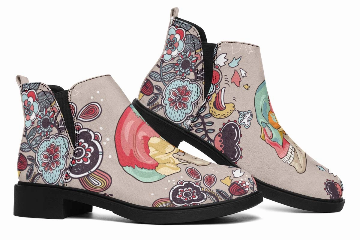 Human Skull Diagram Neat Vibe Boots