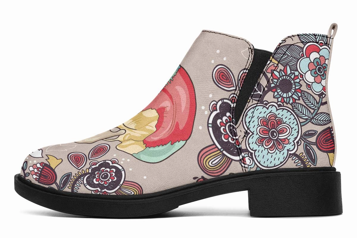 Human Skull Diagram Neat Vibe Boots