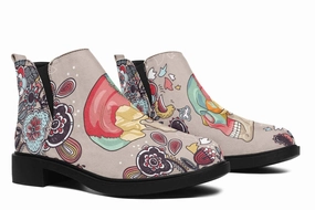 Human Skull Diagram Neat Vibe Boots