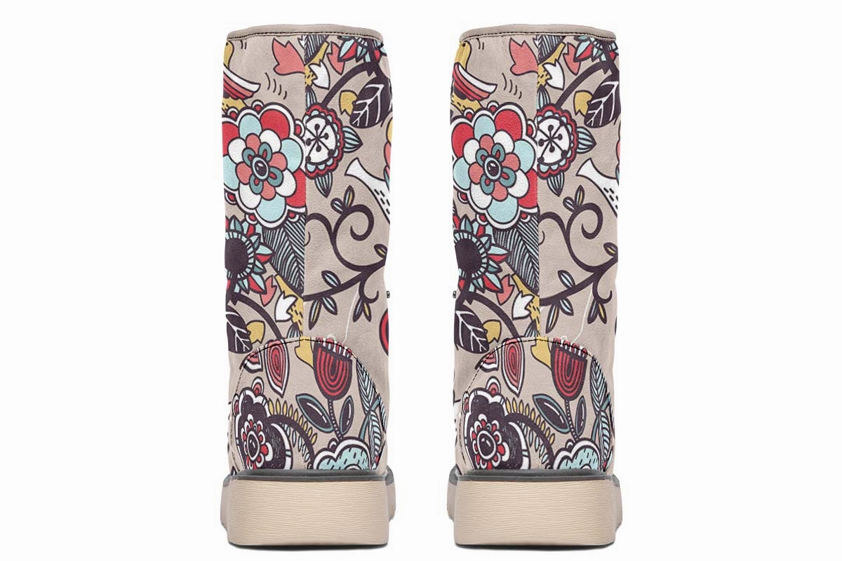 Human Skull Diagram Polar Vibe Boots