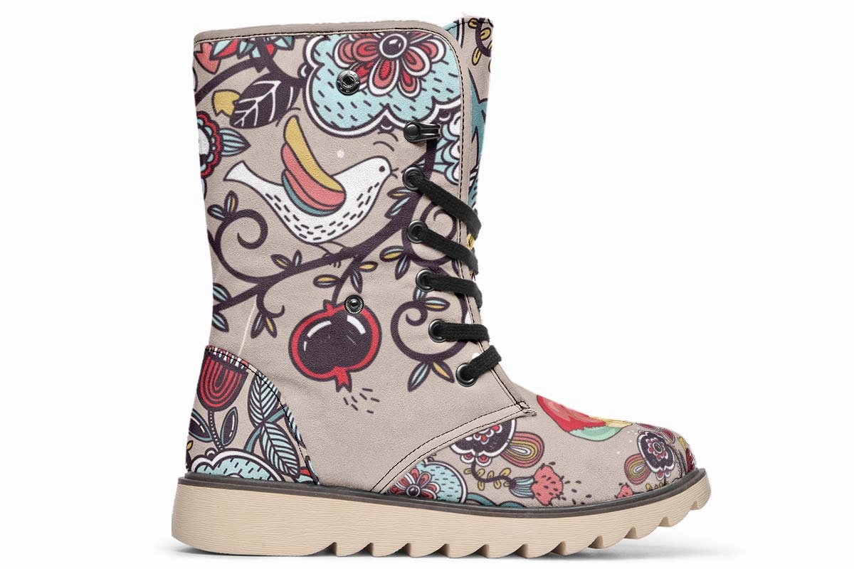 Human Skull Diagram Polar Vibe Boots