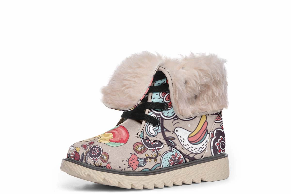 Human Skull Diagram Polar Vibe Boots