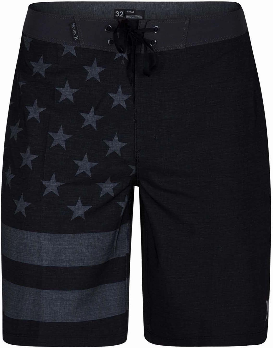 Hurley Men's Phantom-Patriots Cheers USA Flag 20"-Boardshorts