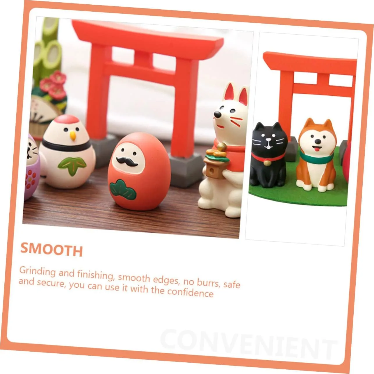 IMIKEYA Miniature Resin Door for Dollhouse Decor Charming Fairy House Ornament Chic Design for Playtime and Miniature Furniture Styling