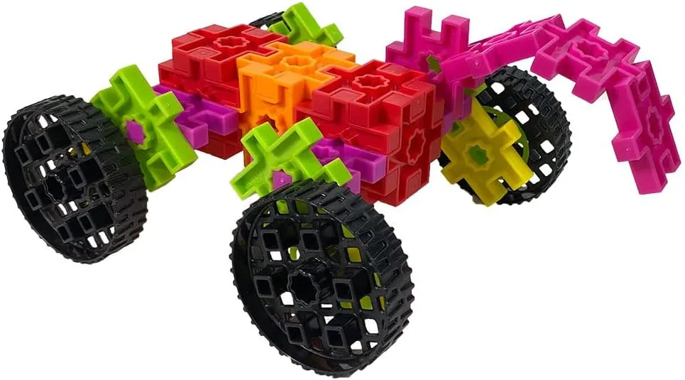 Incredibly Interconnectable Toys KADU DA Out of This World 78 Piece Set - STEM/STEAM Building   Construction Toy, for Open   Imaginative Play