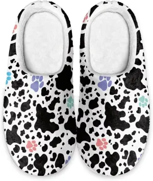Indoor Slippers Colorful Fashion Animal Print for Women Skin-friendly Soft Shoes Fit for Home Bedroom Kitchen